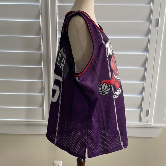 Sz XL NWT #15 Vince Carter Toronto Raptors Hardwood Classics Mitchell & Ness - Picture 4 of 11